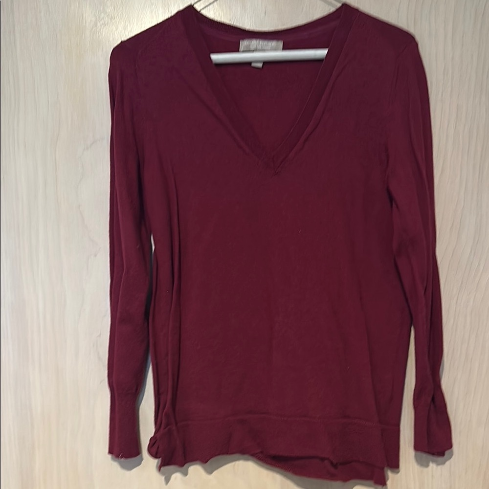 Banana Republic RIBBED LIGHTWEIGHT V-NECK cashmere SWEATER